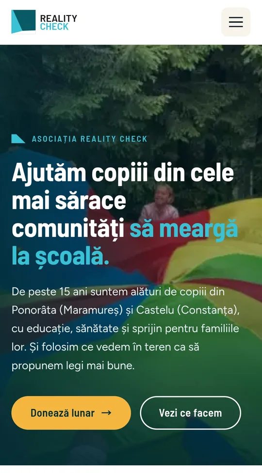 Reality Check pe telefon